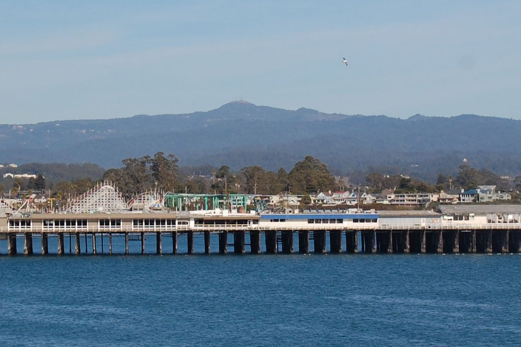 Loma Prieta, the namesake peak of the Loma Prieta October 17th, 1989 Earthquake.