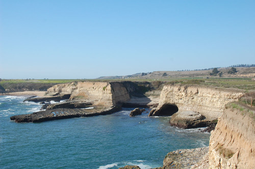 The beautiful wave platforms of the Santa Cruz Mudstone at Wilder Ranch.