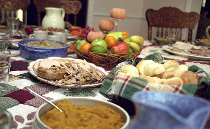 A Thanksgiving Feast from the Year 1900