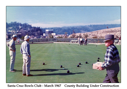 Santa Cruz Bowls Club in 1967. Photo © of Santa Cruz Bowls Club.