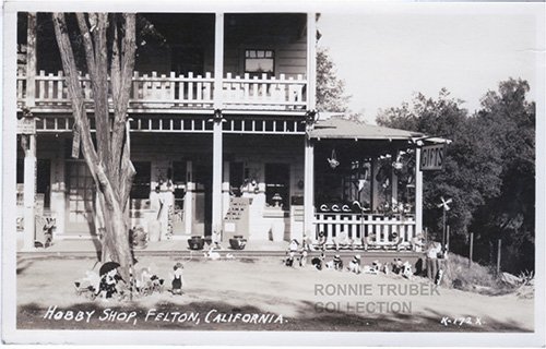 The Creamer Hotel was home to Melson's Hobby Shop beginning in 1939. Photo: Courtesy of Ronnie Trubek