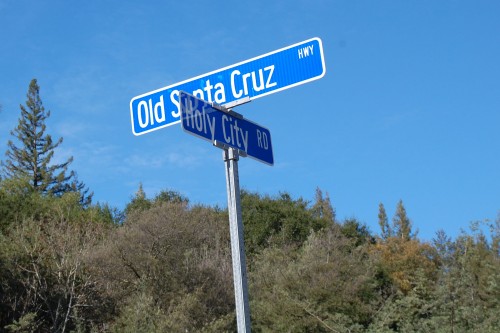 Holy City Road will take you up to Highway 17. 