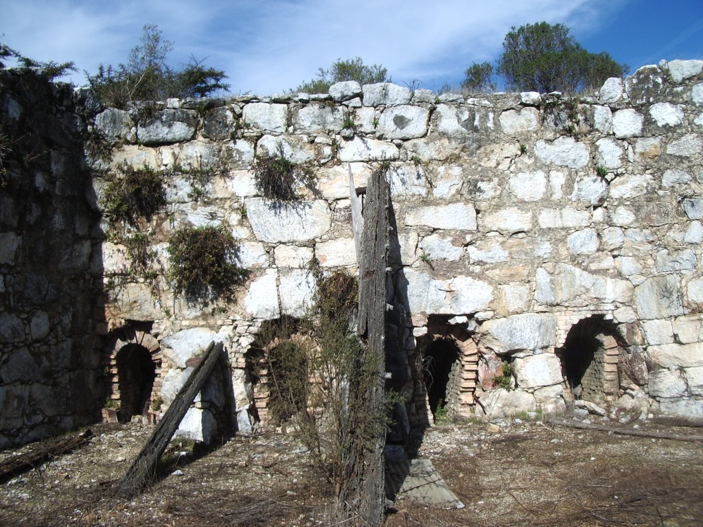 Each pot kiln had four doorways at the base. Originally, each doorway was fitted with a heavy iron door to control draft.