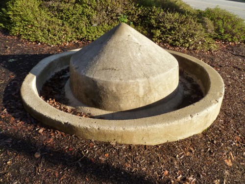 Early-Day Garbage Disposal. Waste from the kitchen was mashed up and dumped into this pig feeder to fatten the resident porkers. Courtesy Friends of the Co.