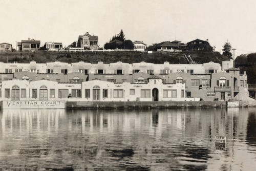 The Venetian Court was finished being built in 1925. 