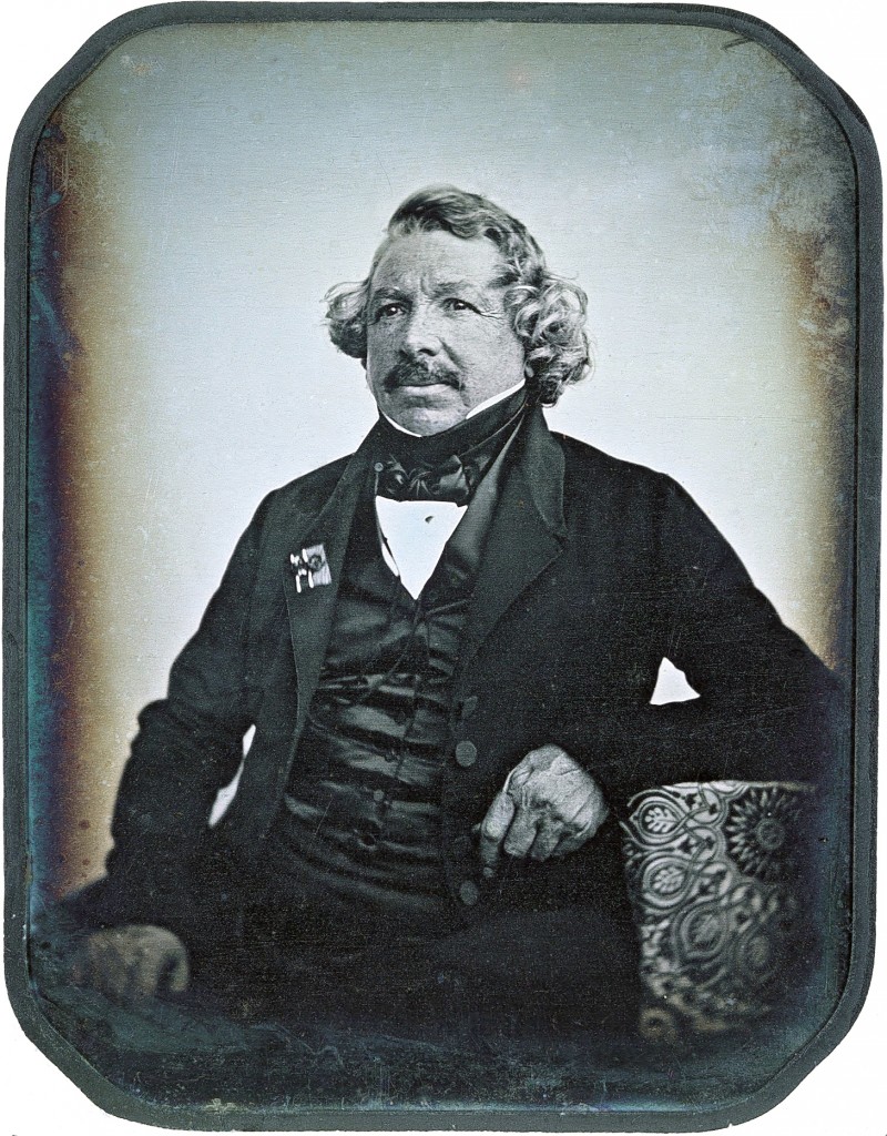 Daguerrotype of Louis Daguerre himself in 1843 by Jean-Baptiste Sabatier-Blot. Photo courtesy  Wikipedia.