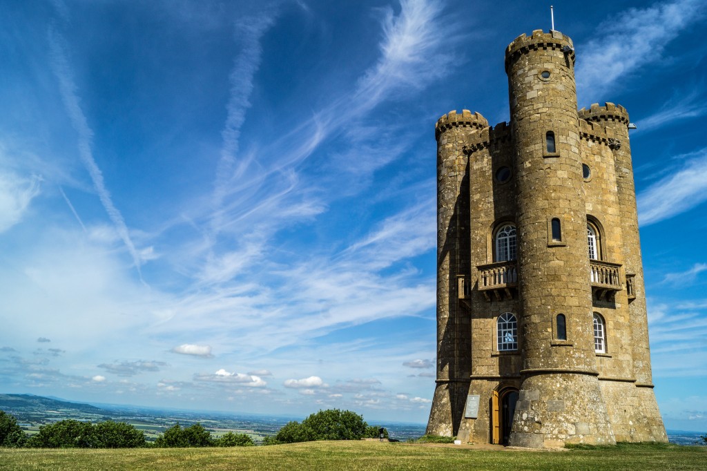 The Broadway Tower in Worcestershire, England. Photo by Phil Dolby.