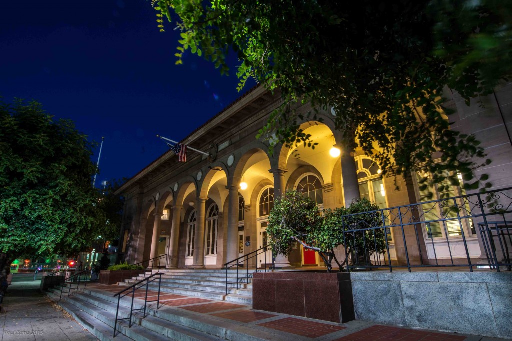 The Santa Cruz US Post Office. Photo courtesy of and &copy; Paul Babb.