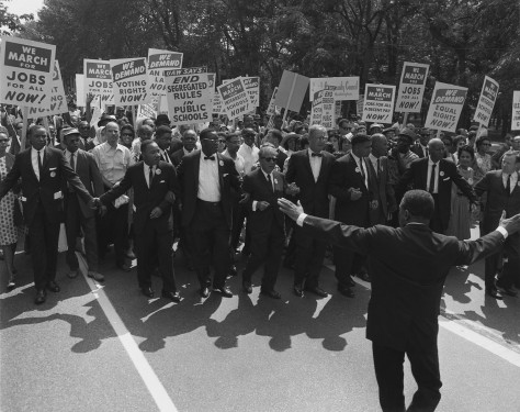 March on Washington August 28, 1963. Photo United States Information Agency.