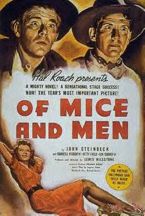 Of Mice and Men is about two migrant workers on a western ranch during the Great Depression. Photo: Author Unknown