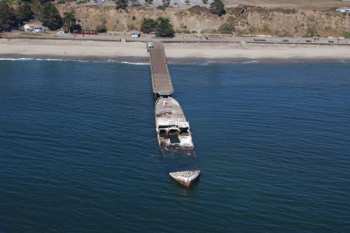 The S.S. Palo Alto in in 2004. Photo: Photo: © Kenneth and Gabrielle Adelman, California Coastal Records Project .http://www.Californiacoastline.org