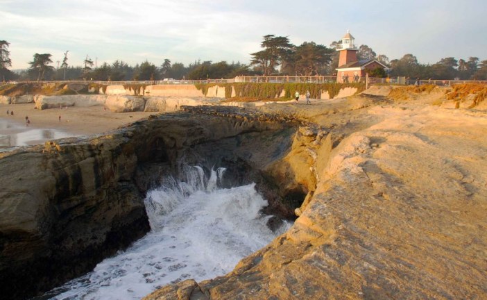 Caves and the Moving Lighthouses of Lighthouse Point
