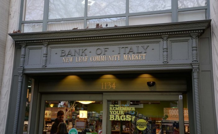 How Santa Cruz’s Bank of Italy Turned a New Leaf
